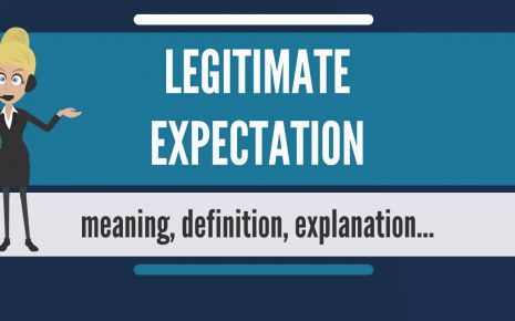 Doctrine of Legitimate Expectations