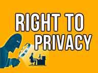 Balancing The Right To Information With Developing The Right To Privacy