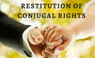Restitution of Conjugal Rights