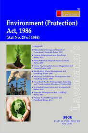 essay on environmental protection act 1986